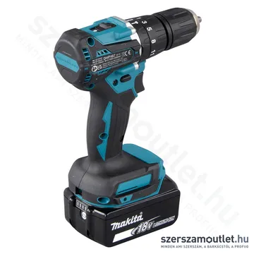 MAKITA DHP487RAJ Akkus szénkefementes ütvefúró-csavarbehajtó MakPac kofferben (2x18V/2,0Ah)