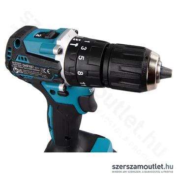 MAKITA DHP487Z Akkus szénkefementes ütvefúró-csavarbehajtó (18V) (Akku és töltő nélkül!)