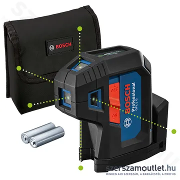 BOSCH GPL 5 G Pontlézer ZÖLD (5 pontos/30m) (0601066P00)