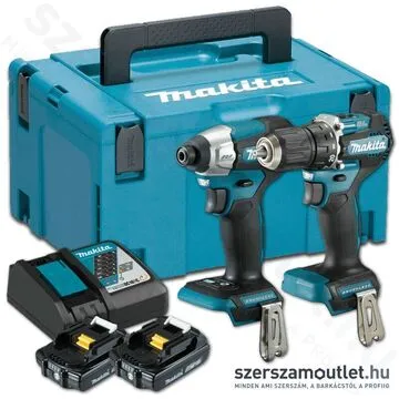 MAKITA DLX2423AJ Akkus gépszett DDF487Z+DTD157Z (2x2,0Ah/18V)