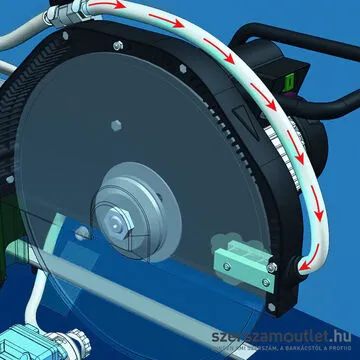 CARAT BEG350 Asztali vizes téglavágó (2200W/350mm)