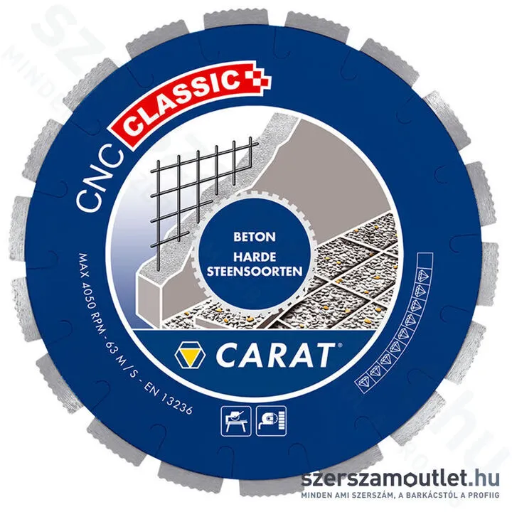 CARAT Gyémánttárcsa 350x25,4mm (CNCC350400)