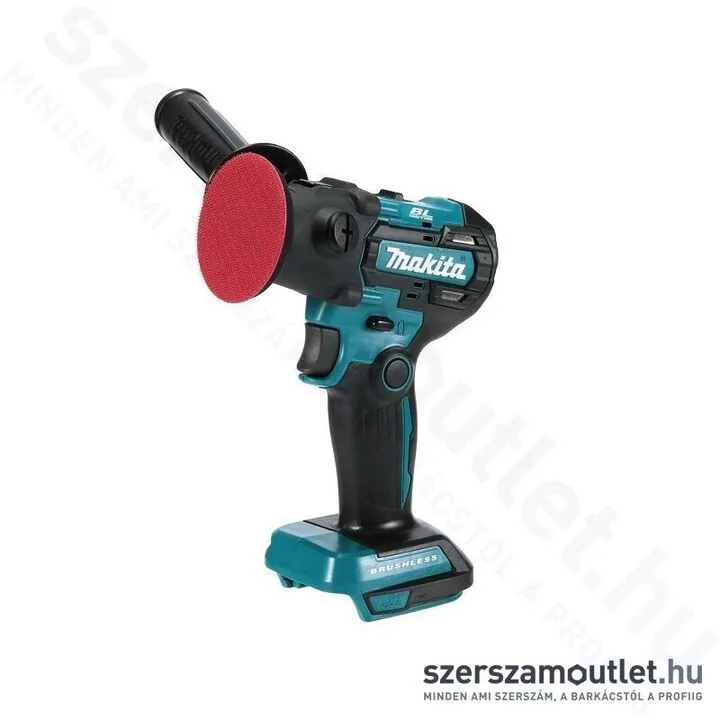 MAKITA PV301DZ Szénkefementes Polírozó (12V/80mm) (Akku és töltő nélkül!)