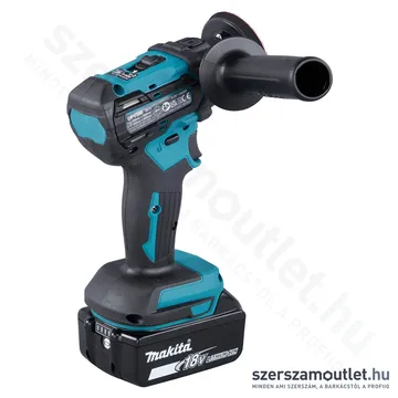 MAKITA DPV300RTJ Szénkefementes Polírozó (18V/80mm) (2x5,0Ah)