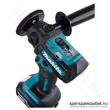 MAKITA DPV300RTJ Szénkefementes Polírozó (18V/80mm) (2x5,0Ah)