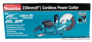 MAKITA DCE090ZX1 gyorsdaraboló 230mm 18V LXT BL (Akku és töltő nélkül)