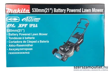 MAKITA LM001CZ Akkus fűnyíró acélház 53cm (40V) (Akku és töltő nélkül!)