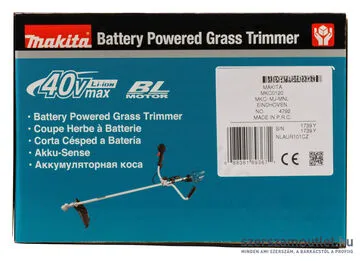 MAKITA UR101CZ Akkus szénkefementes fűkasza (36V) (Akku és töltő nélkül!)