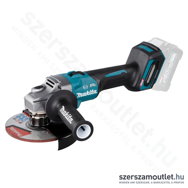 MAKITA GA035GZ Akkus szénkefementes sarokcsiszoló (40V/125mm) (Akku és töltő nélkül!)