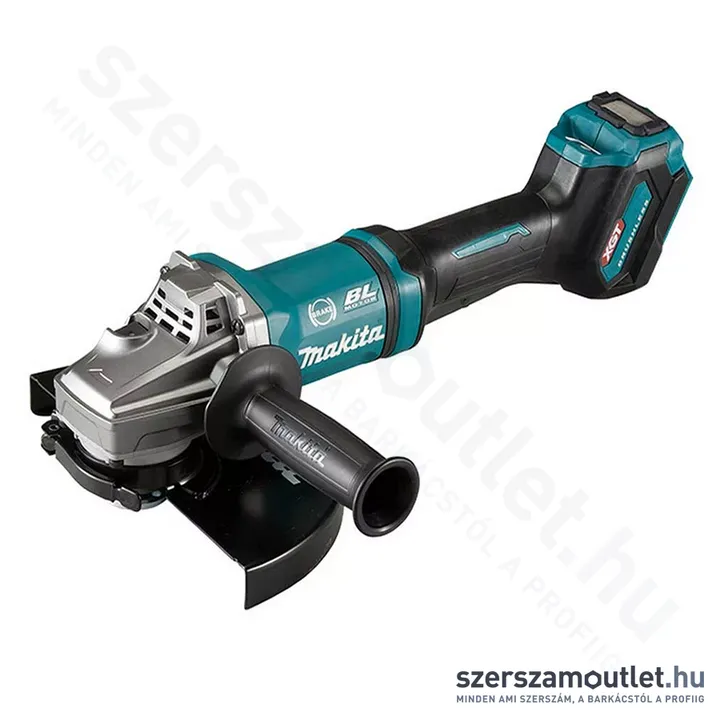 MAKITA GA038GZ Akkus szénkefementes sarokcsiszoló (40V/230mm) (Akku és töltő nélkül!)