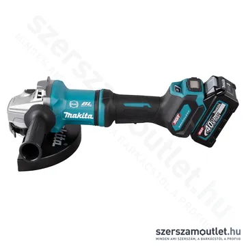 MAKITA GA038GT201 Akkus szénkefementes sarokcsiszoló (230mm) (2x5,0Ah/40V)