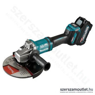MAKITA GA038GT201 Akkus szénkefementes sarokcsiszoló (230mm) (2x5,0Ah/40V)