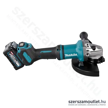 MAKITA GA038GT201 Akkus szénkefementes sarokcsiszoló (230mm) (2x5,0Ah/40V)