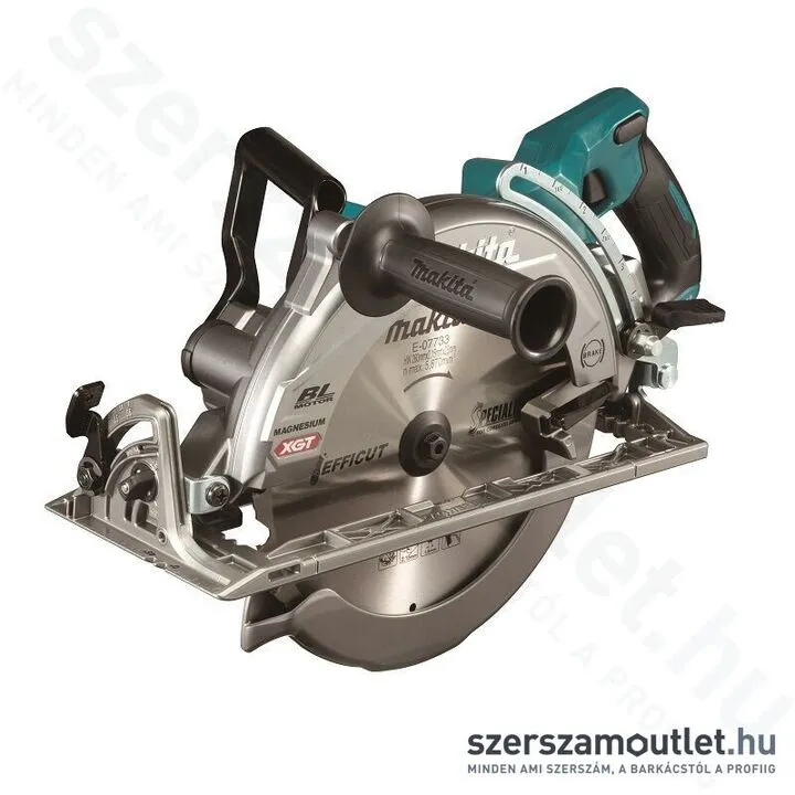 MAKITA RS002GZ Akkus szénkefementes körfűrész (40V/260mm) (Akku és töltő nélkül!)