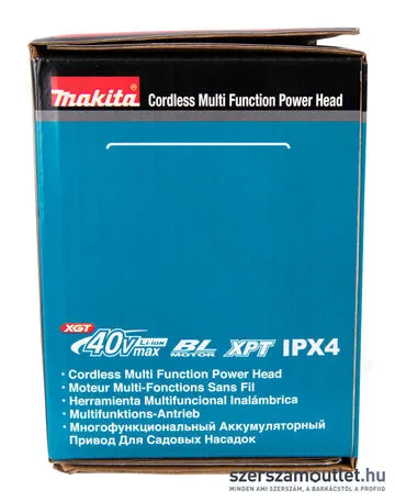MAKITA UX01GZ Akkus szénkefementes multi fűkasza géptest (40V) (Akku és töltő nélkül!)