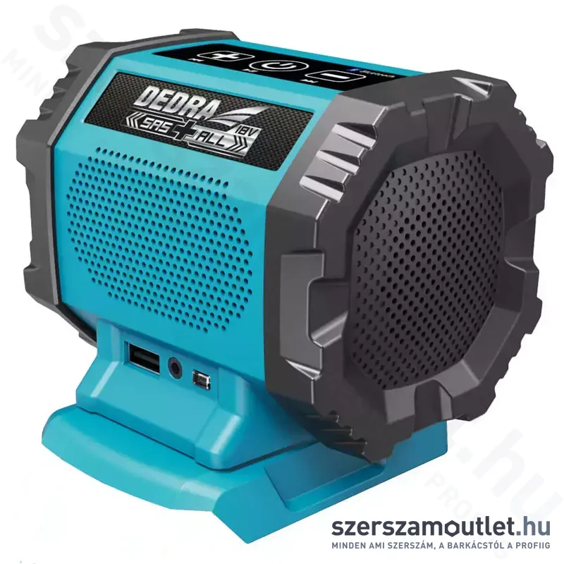 DEDRA SAS+ALL Akkus Bluetooth hangszóró (18V) (Akku és töltő nélkül!) (DED7004)