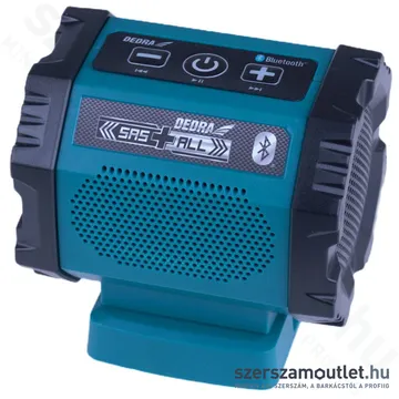 DEDRA SAS+ALL Akkus Bluetooth hangszóró (18V) (Akku és töltő nélkül!) (DED7004)