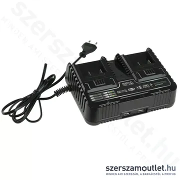 DEDRA SAS+ALL Dupla töltő 18V (60-250perc) (DED7038V)