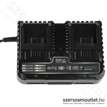 DEDRA SAS+ALL Dupla töltő 18V (60-250perc) (DED7038V)