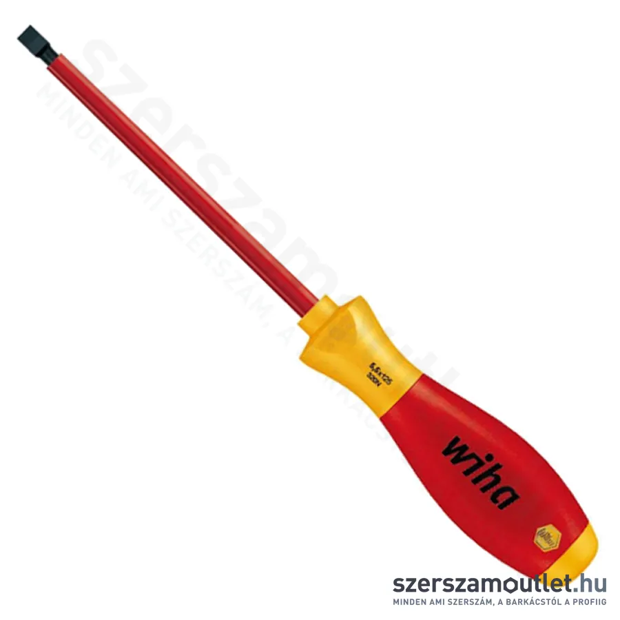 WIHA SoftFinish Electric VDE Csavarhúzó lapos 3,5x100mm (320N/No.00822)