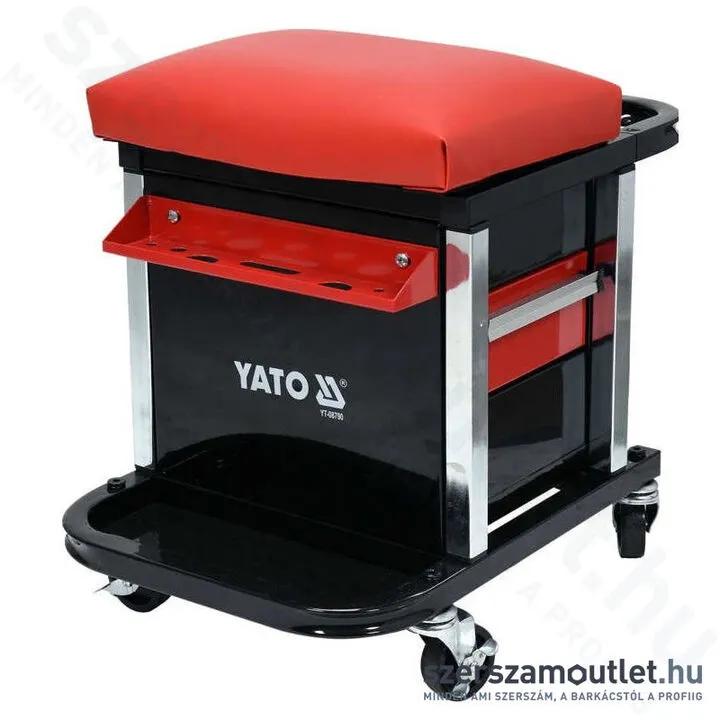 YATO Guruló műhelyszék 2 fiókkal (YT-08790)