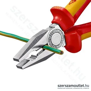KNIPEX SZIGETELT Kombinált fogó 200mm (03 06 200)