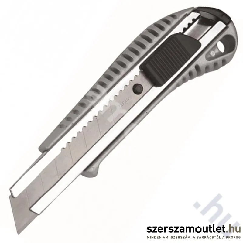 DEDRA Fémtestű kés, gumis fogantyú 18mm (M9017)(M9017P)