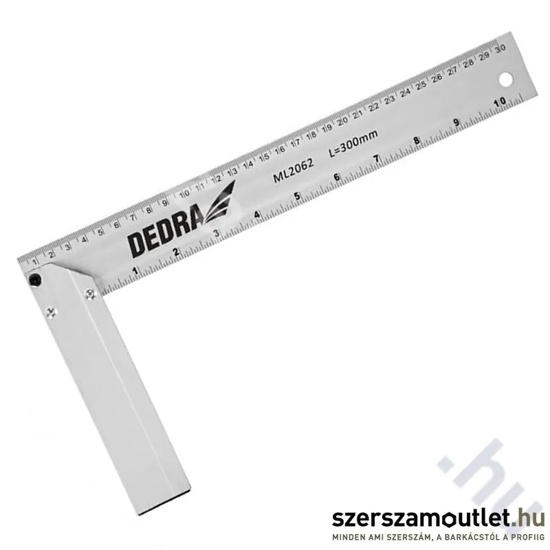 DEDRA Asztalos derékszög (500x200mm) (ML2064)