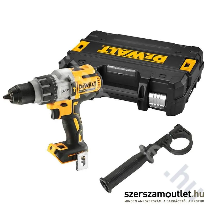 DEWALT DCD996NT Akkus kefementes ütvefúró-csavarozó TSTAK kofferben (18V) (Akku és töltő nélkül)