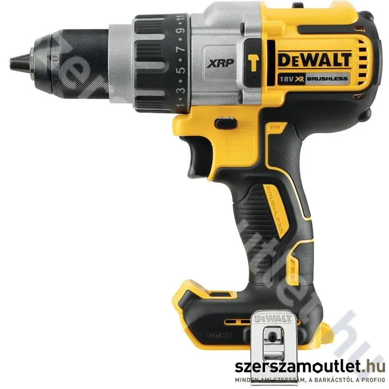 DEWALT DCD996NT Akkus kefementes ütvefúró-csavarozó TSTAK kofferben (18V) (Akku és töltő nélkül)
