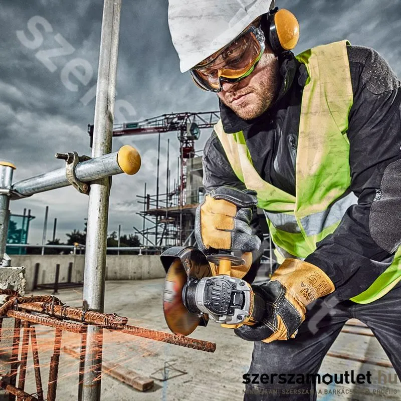 DEWALT DCG405N-XJ Akkus szénkefe mentes sarokcsiszoló (18V/125mm) (Akku és töltő nélkül)
