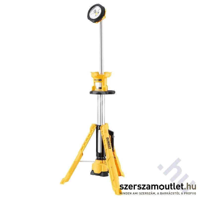 DEWALT DCL079-XJ Akkus háromlábú LED lámpa (18V) (Akku és töltő nélkül!)