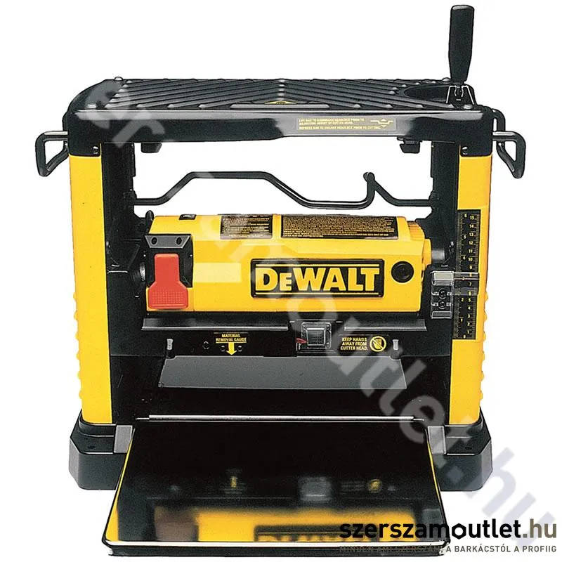 DEWALT DW733-QS Hordozható vastagológyalu (1800W/317mm)
