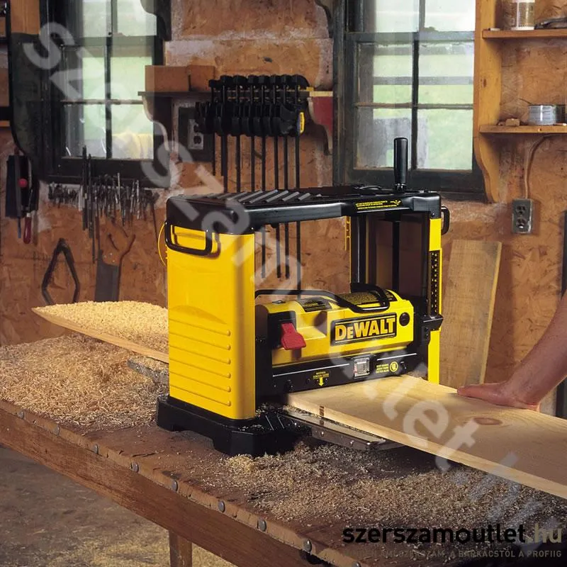 DEWALT DW733-QS Hordozható vastagológyalu (1800W/317mm)