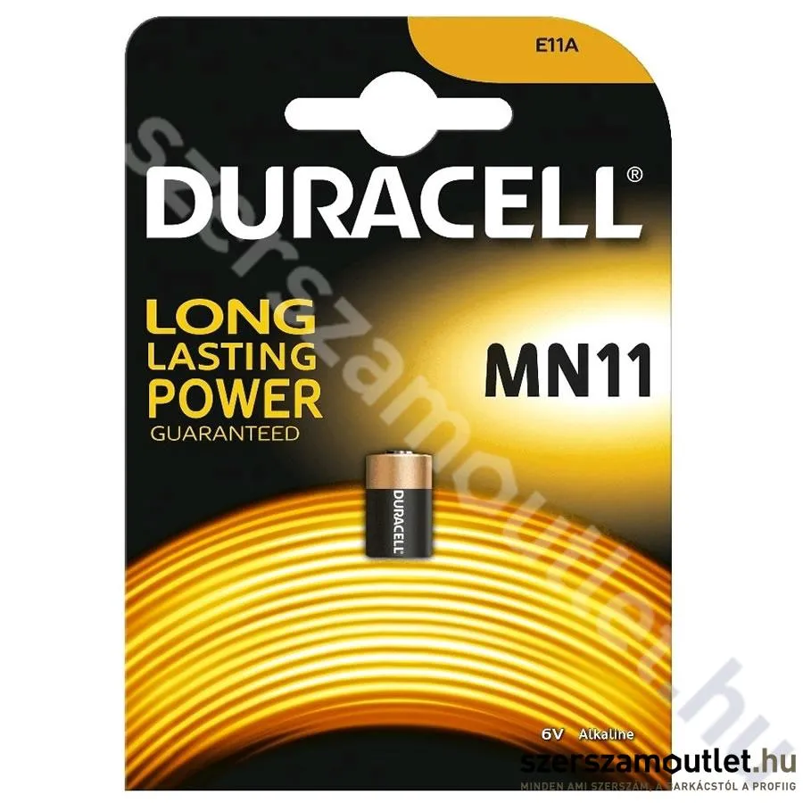 DURACELL Riasztóelem Alkáli MN11 B1 1db (DRMN11)