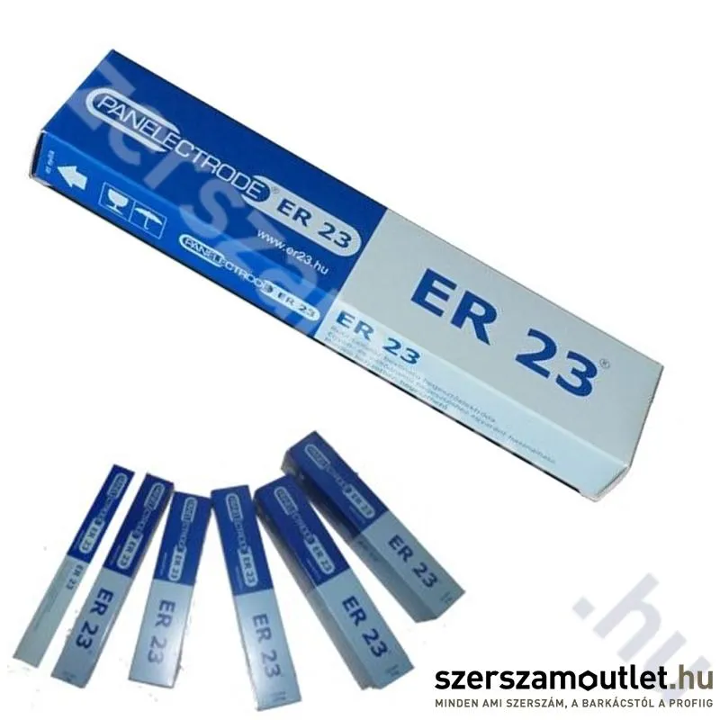 PANELECTRODE ER 23 Ötvözetlen rutilos hegesztő elektróda 2kg (2X300mm) (ER23202000)