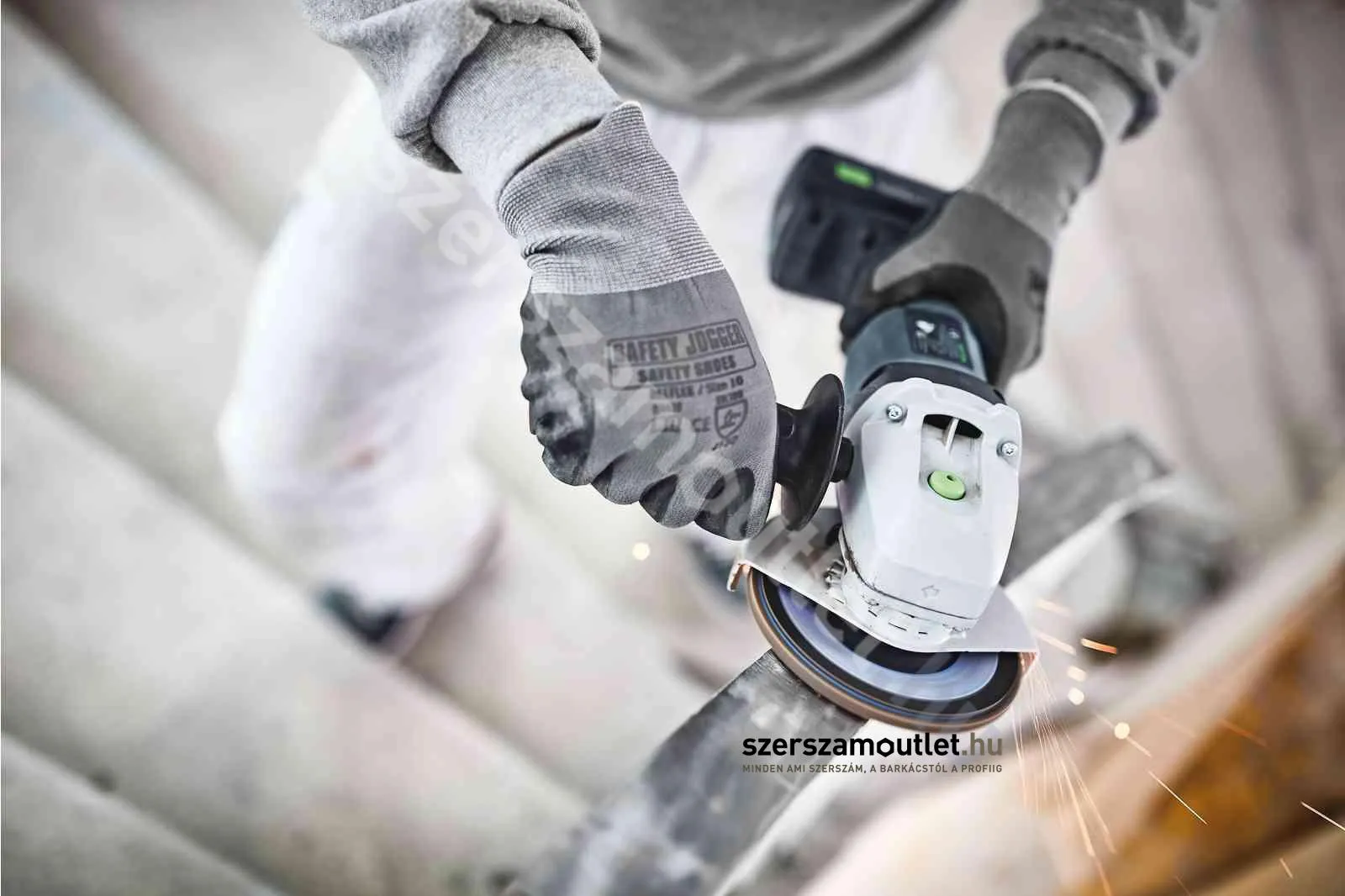 FESTOOL AGC 18-125 Li EB-Basic Akkus sarokcsiszoló (18V/125mm) (Akku és töltő nélkül!)