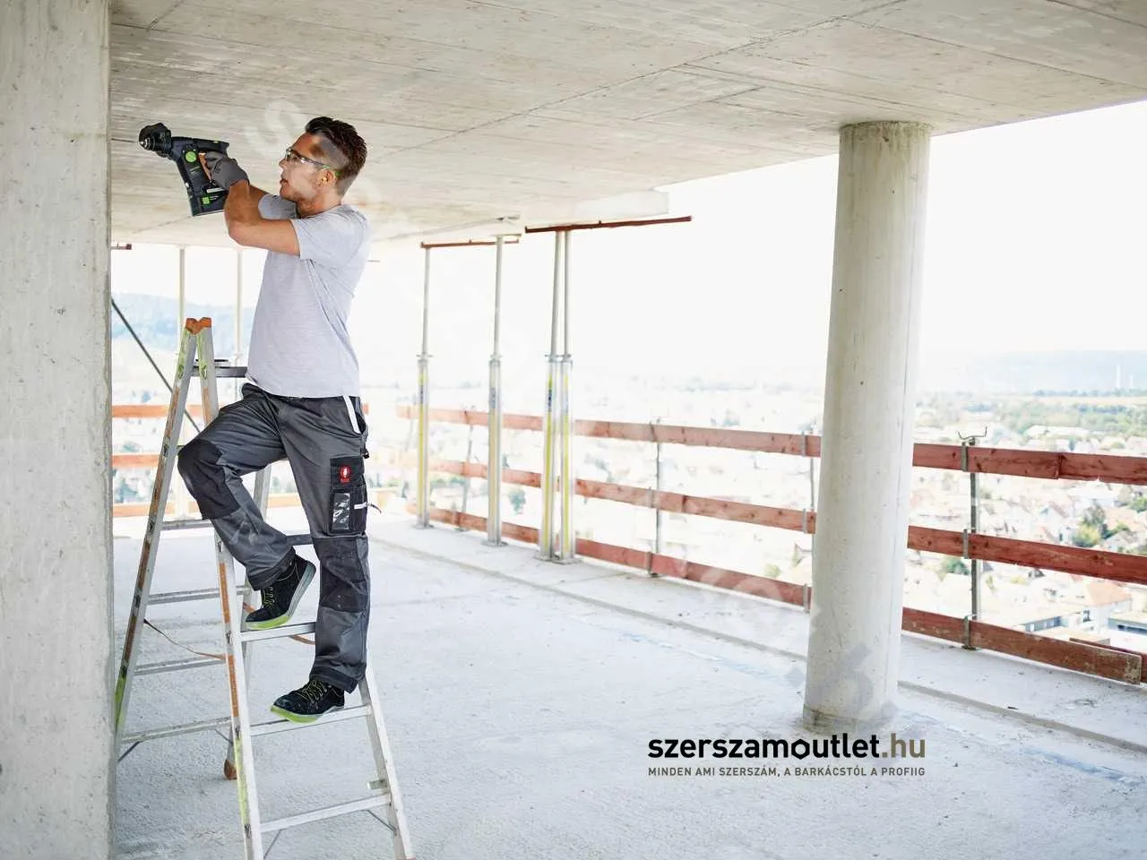 FESTOOL BHC 18 HPC 4,0 I-Plus akkus fúrókalapács (18V 4,0Ah)