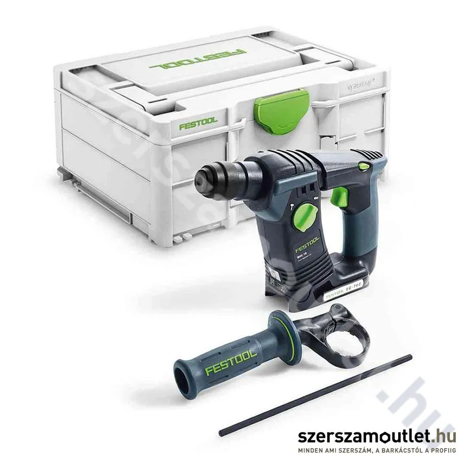 FESTOOL BHC 18 Li-Basic akkus fúrókalapács (18V) (Akku és töltő nélkül!)