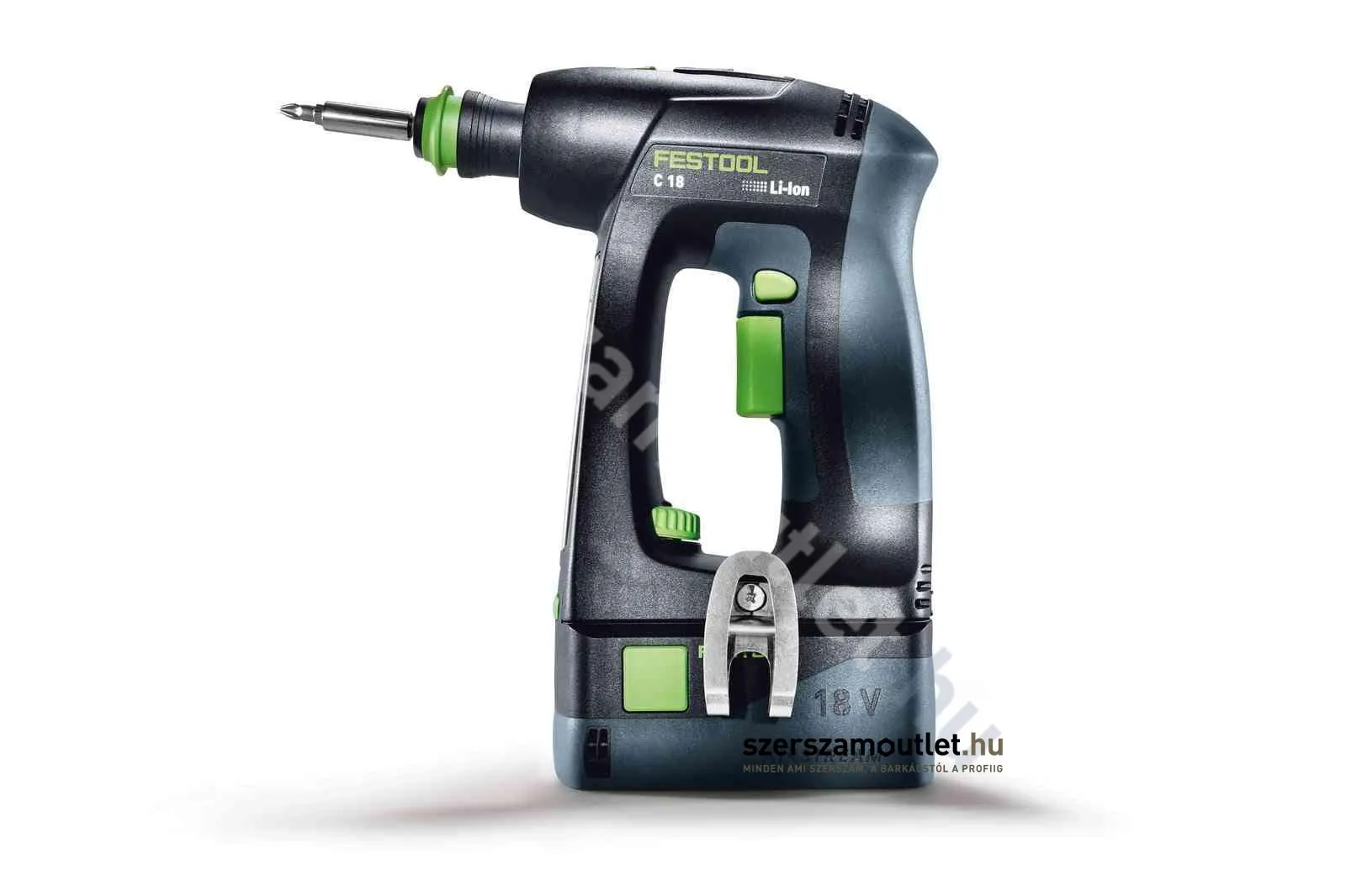 FESTOOL C 18 HPC 4,0 I-Plus akkus fúró-csavarbehajtó Systainer-ben 2db(18V 4,0Ah)akku+töltő