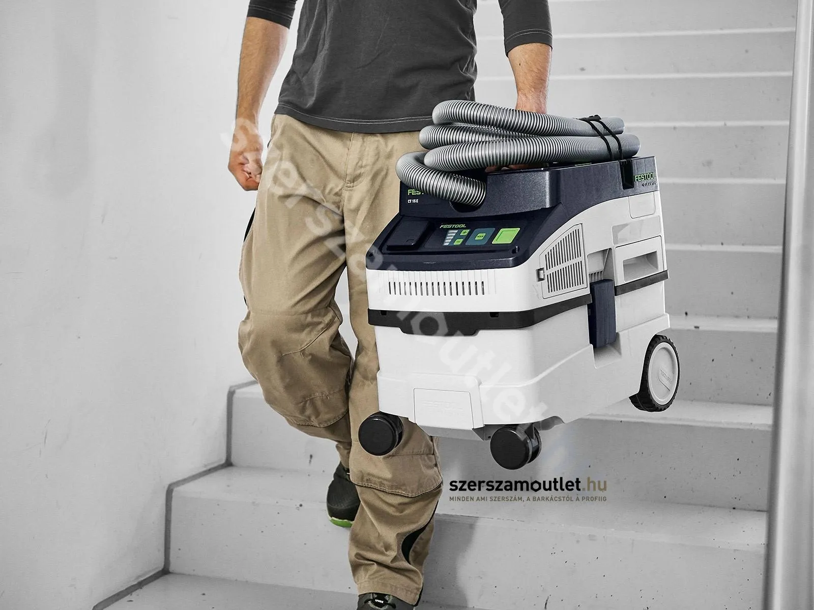 FESTOOL CT 15 E-Set elszívómobil/porszívó (1200W/17l)