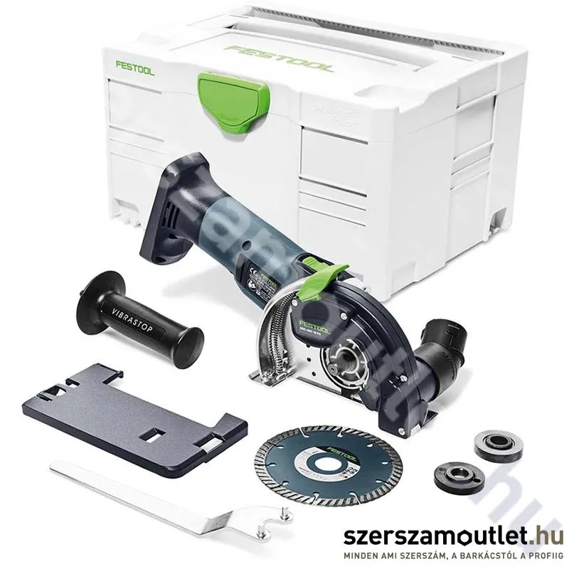 FESTOOL DSC-AGC 18-125 FH Li 5,2 EBI-Basic Akkus vágórendszer 125mm (Akku és töltő nélkül)