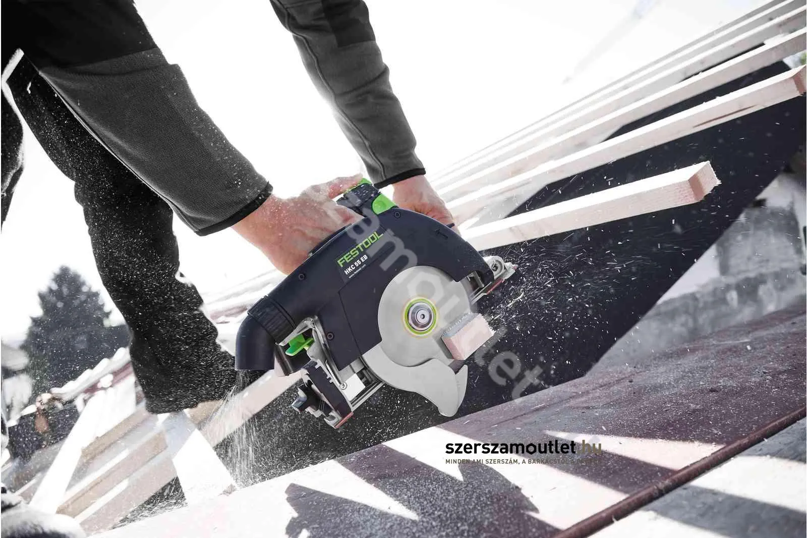 FESTOOL HKC 55 EB-Basic akkus körfűrész Systainer-ben (18V) (akku és töltő nélkül!)