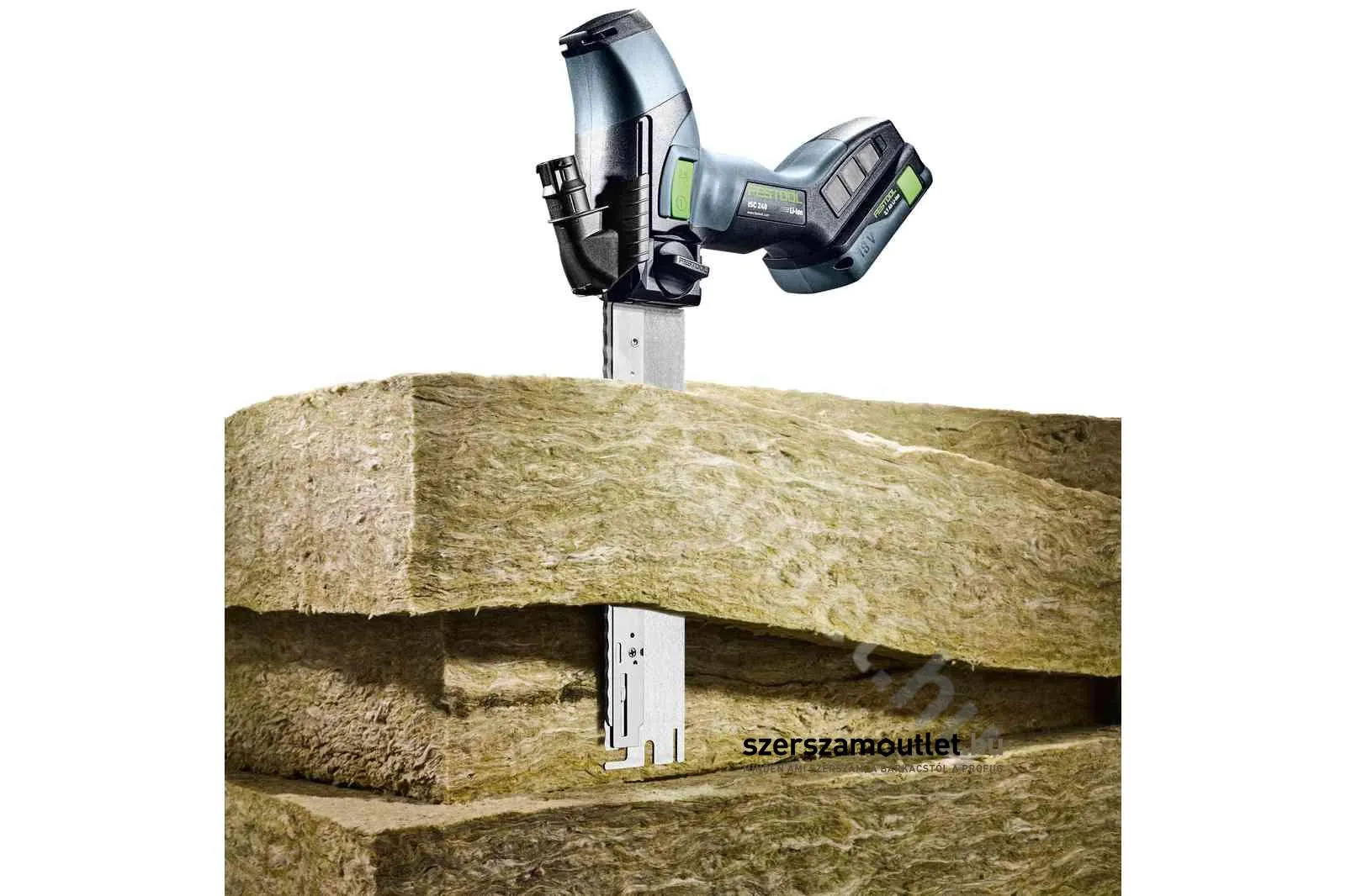 FESTOOL ISC 240 HPC 4,0 EBI-Plus-XL-FS Akkus szigetelőanyag vágó (18V 4,0Ah)