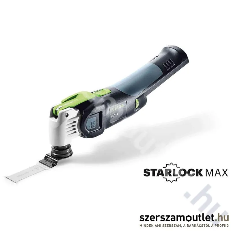 FESTOOL OSC 18 Li E-Basic VECTURO Akkus oszcilláló multigép (18V) (Akku és töltő nélkül!)