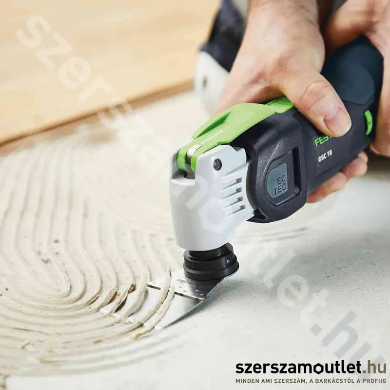 FESTOOL OSC 18 Li E-Basic VECTURO Akkus oszcilláló multigép (18V) (Akku és töltő nélkül!)