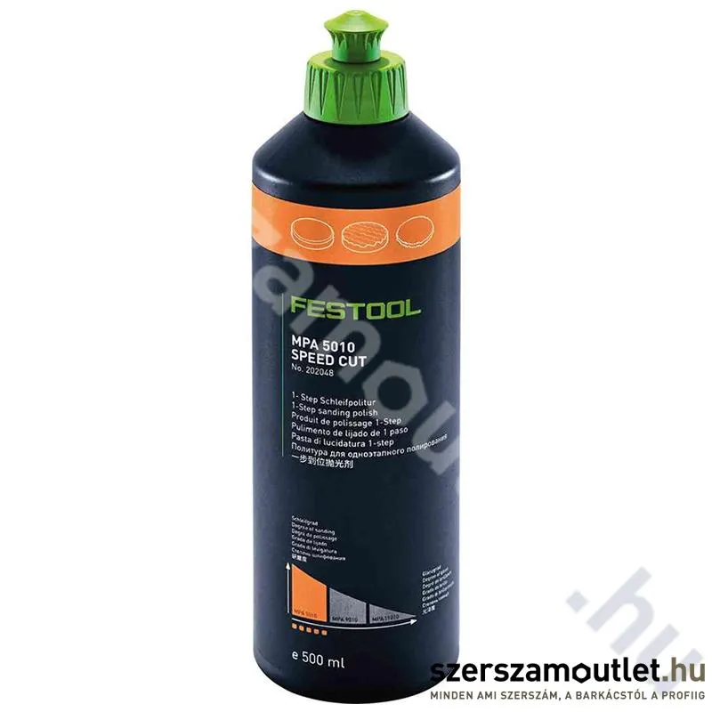 FESTOOL polírpaszta MPA 5010 OR/0,5L