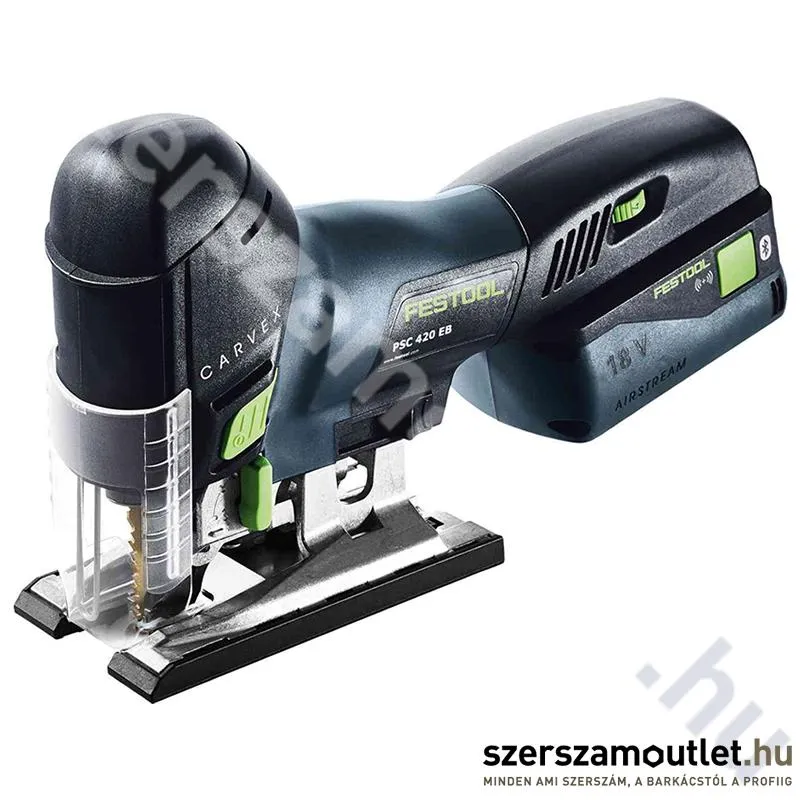 FESTOOL PSC 420 HPC 4,0 EBI-Set Carvex szúrófűrész AIRSTREAM 1db(18V 4,0Ah)akku+töltő