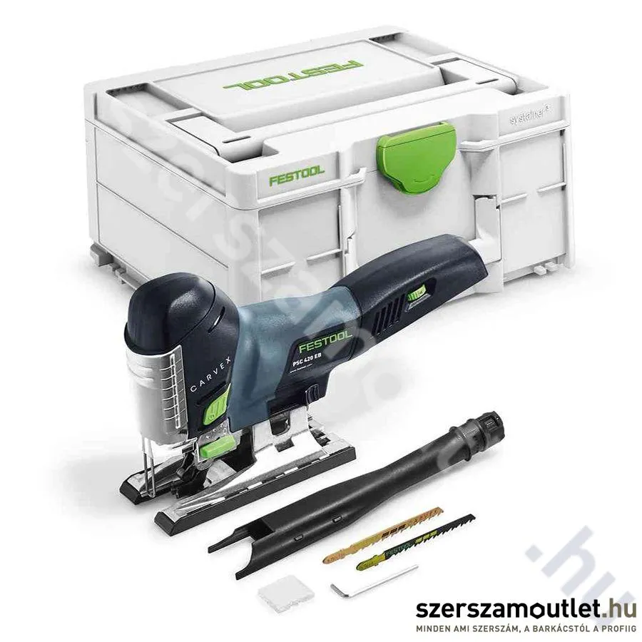 FESTOOL PSC 420 Li EB-Basic Carvex akkus szúrófűrész Systainer-ben (18V) (Akku és töltő nélkül!)