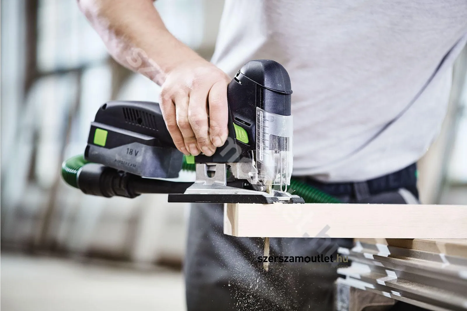 FESTOOL PSC 420 Li EB-Basic Carvex akkus szúrófűrész Systainer-ben (18V) (Akku és töltő nélkül!)
